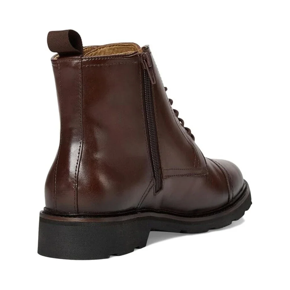 Marc Joseph New York Coleman Street 13603-CAFN Mens Cafe Napa Dress Shoes VER417